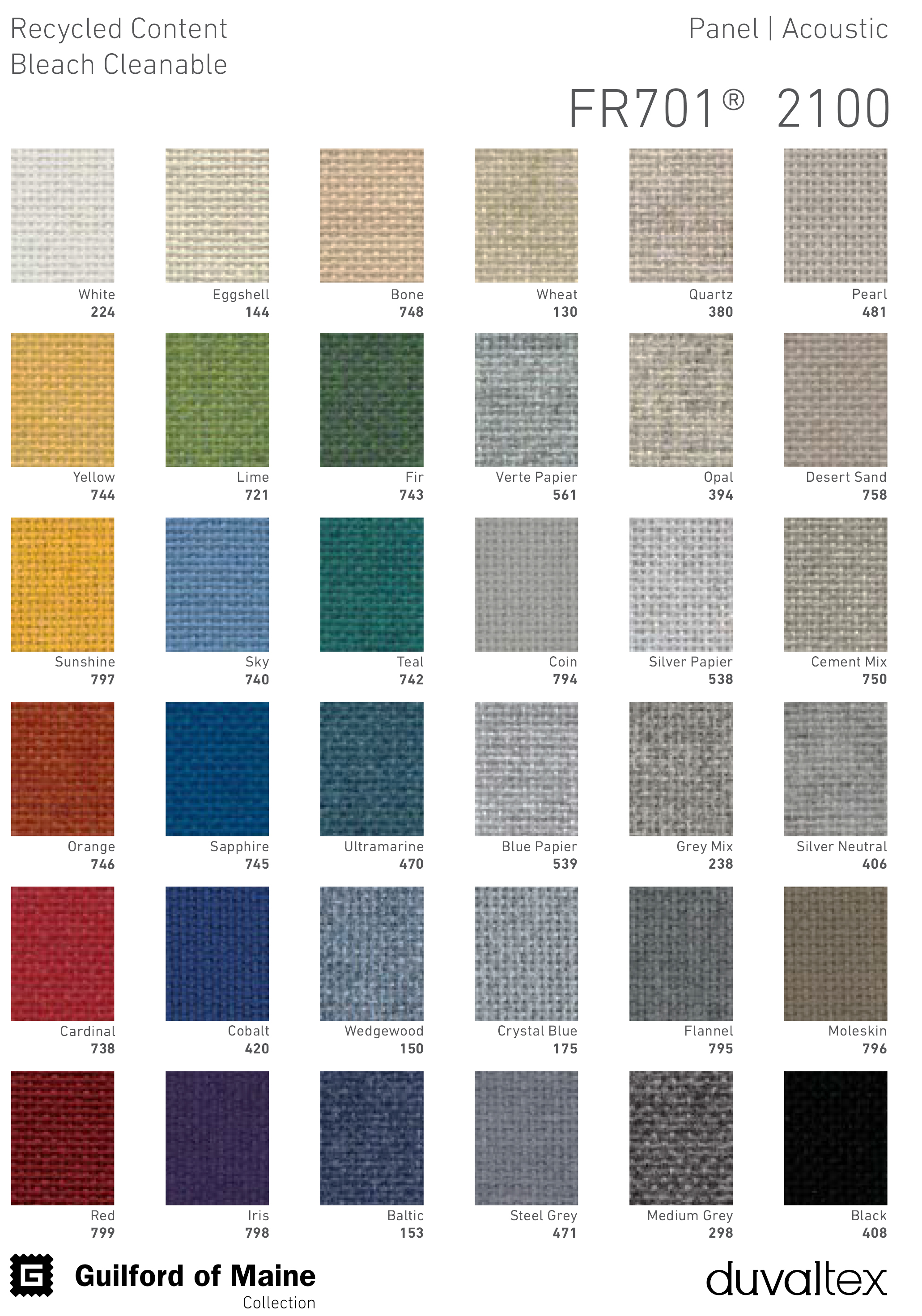 (image for) Custom Fabric Color Swatch